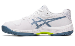 детские Кроссовки теннисные Asics Gel-Game 9 GS - white/steel blue