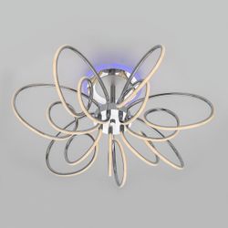 Citilux SALMA SMART CL224A171 RGB LED Умная люстра Хром