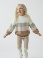 Джемпер Тайга из хлопка свободного кроя