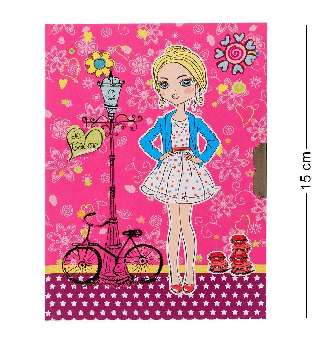 NB-13/1 Блокнот с ручкой «Мисс Блонди»