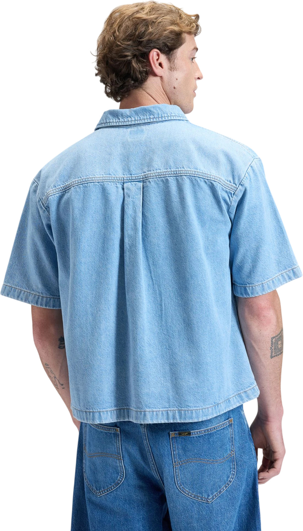 Рубашка мужская LEE SS WOKWEAR SHIRT JUST ME