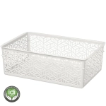 Корзина для хранения универсальная «Linden» светло-серый 4,3л, 29*19*9,5 см