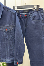 Джинсовый костюм Kiton