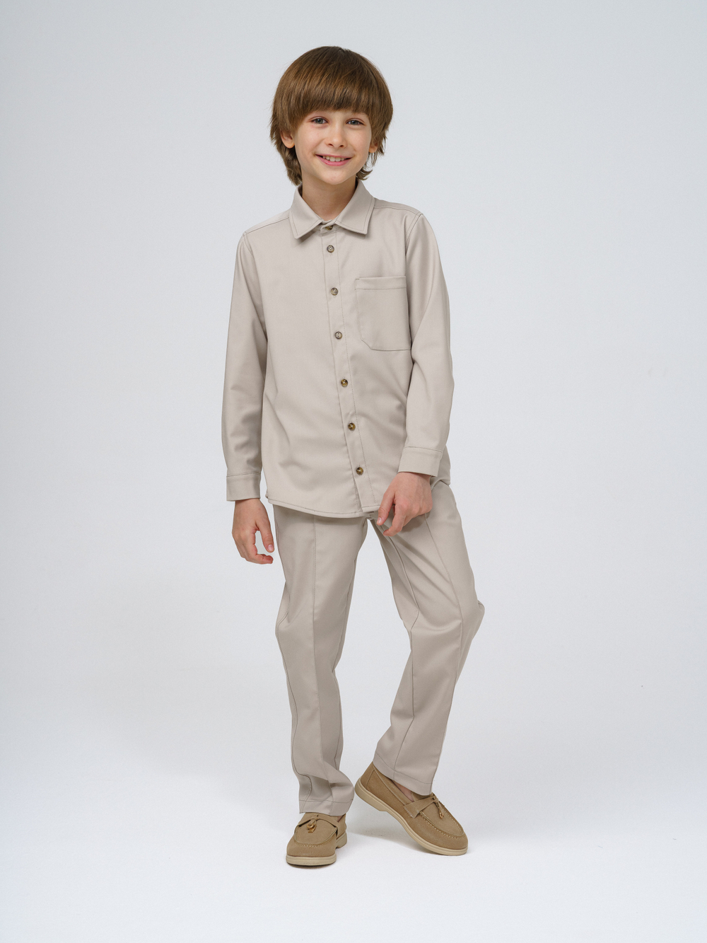 Костюм рубашка с брюками