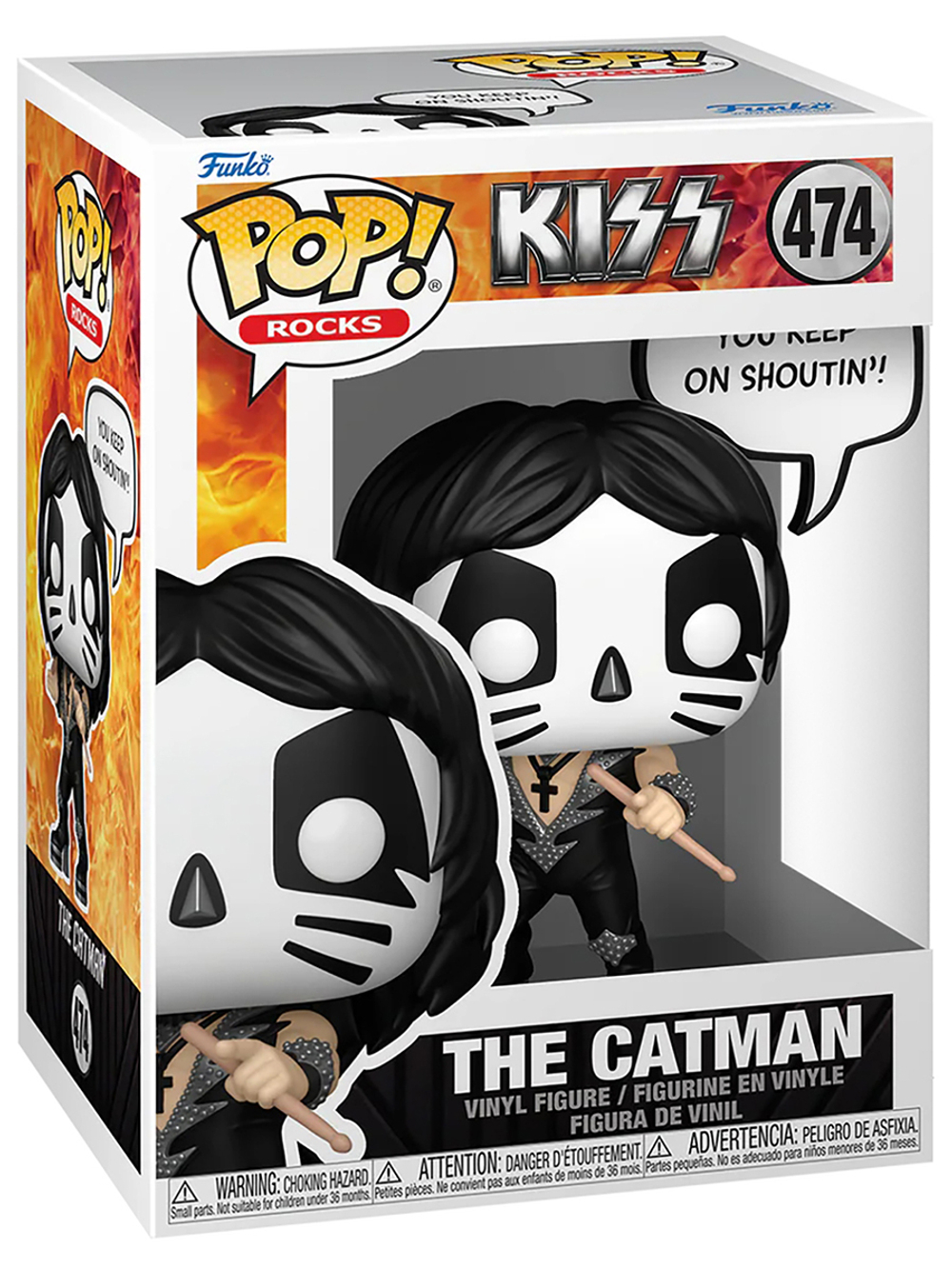 Фигурка Funko POP! Rocks KISS The Catman (R&R All Night) (474) 84123