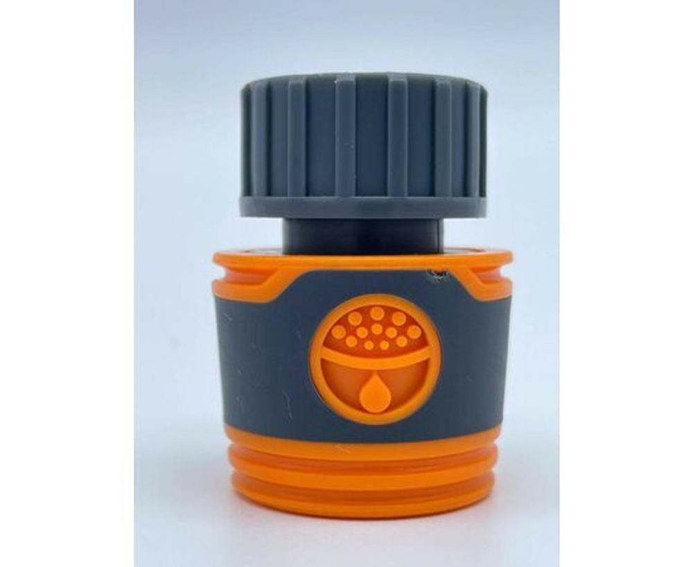 Соединитель быстросъемный для крана с резьбой 3/4, пластик, E1M