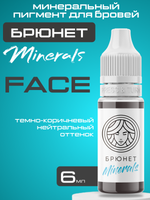 Пигмент минеральный FACE для бровей "Брюнет"