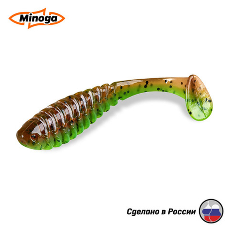 Силиконовая приманка "Minoga" COOPER 4,0"(4шт) 100мм, 6,1гр, цвет 226