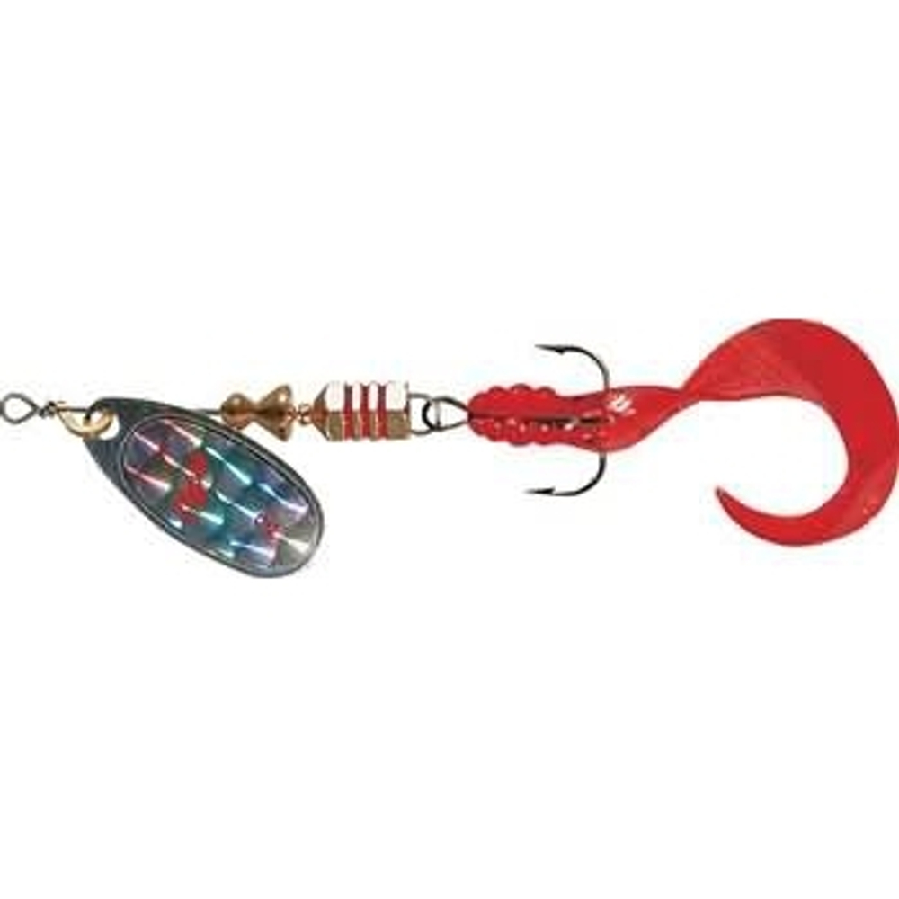 Блесна вращающаяся Mepps COMET Rainbo Twist Red, 1, S (блистер)
