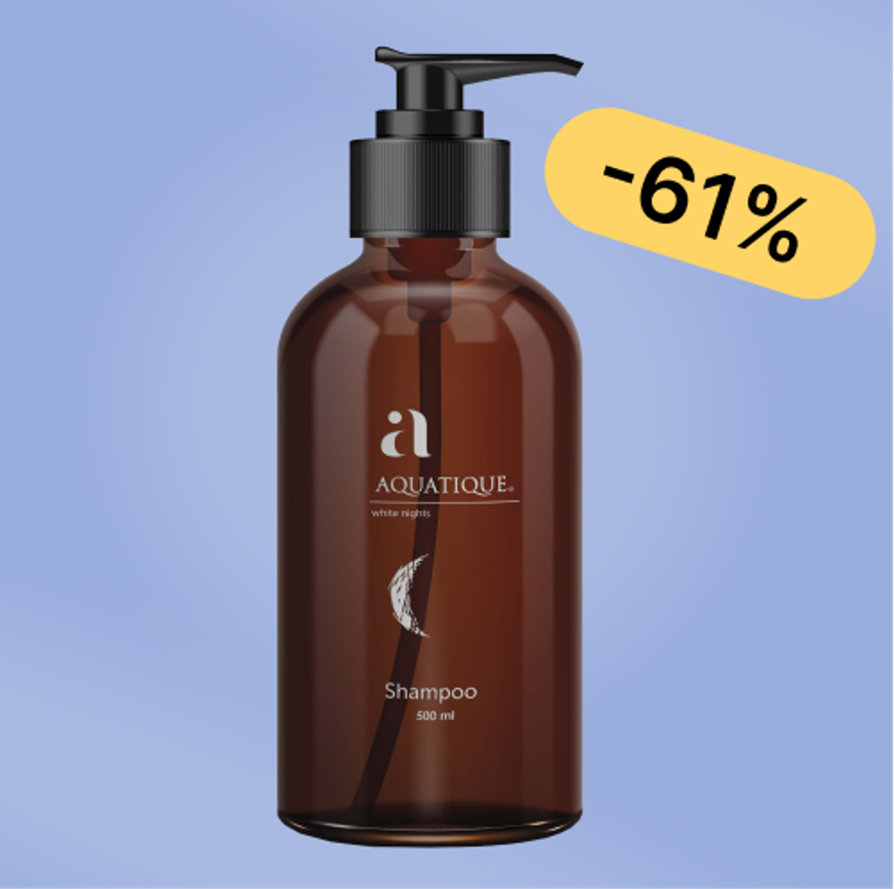 Шампунь Aquatique (16 шт.) диспенсер 500 мл