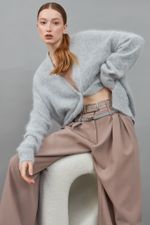 ТОНКИЙ РЕМЕНЬ С ЗАМОЧКОМ SILVER GREY