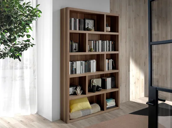 Стеллаж Angel Cerda 3180, 197х126 см, орех