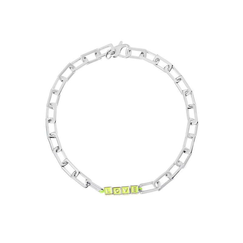 Колье Любовь – Родий, Жёлтый