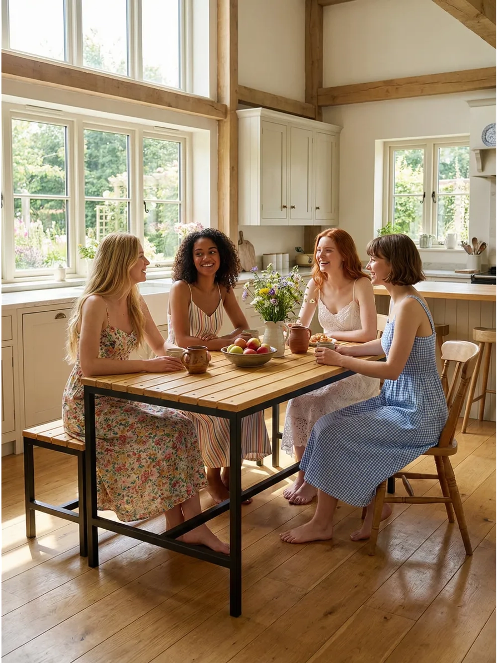 Стол садовый обеденный для дачи LACIO