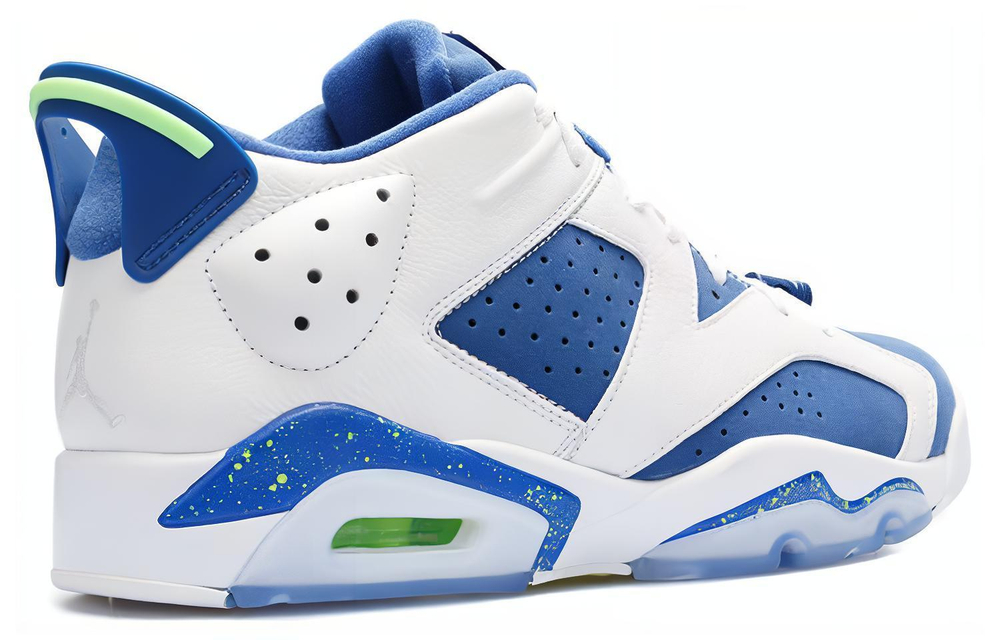 Кроссовки Jordan Air Jordan 6 Low Ghost Green (Женская размерная сетка)