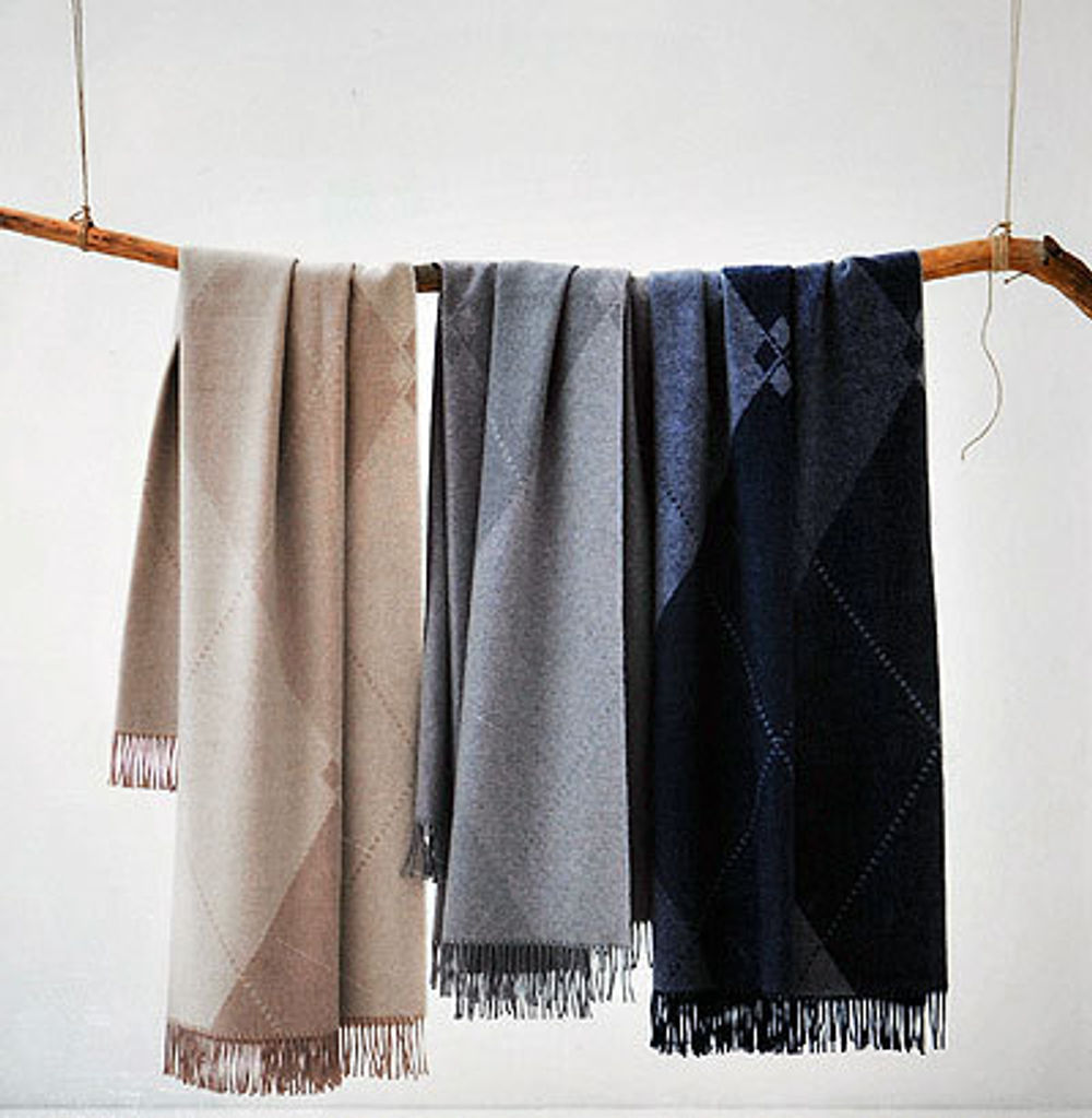 Плед 130х170 Ballantyne Coll серый