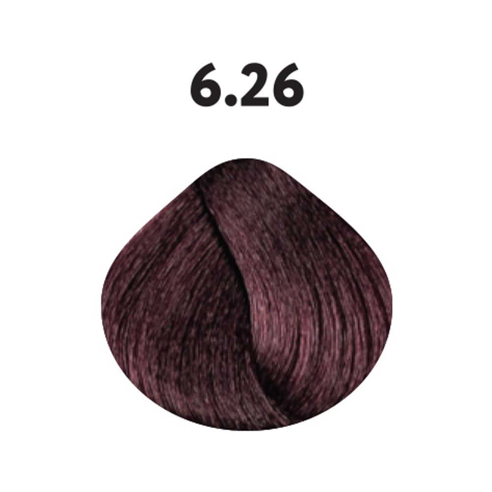 6.26 крем-краска KAARAL Baco Color Fast тёмный блондин фиолетово-красный - 100 мл.