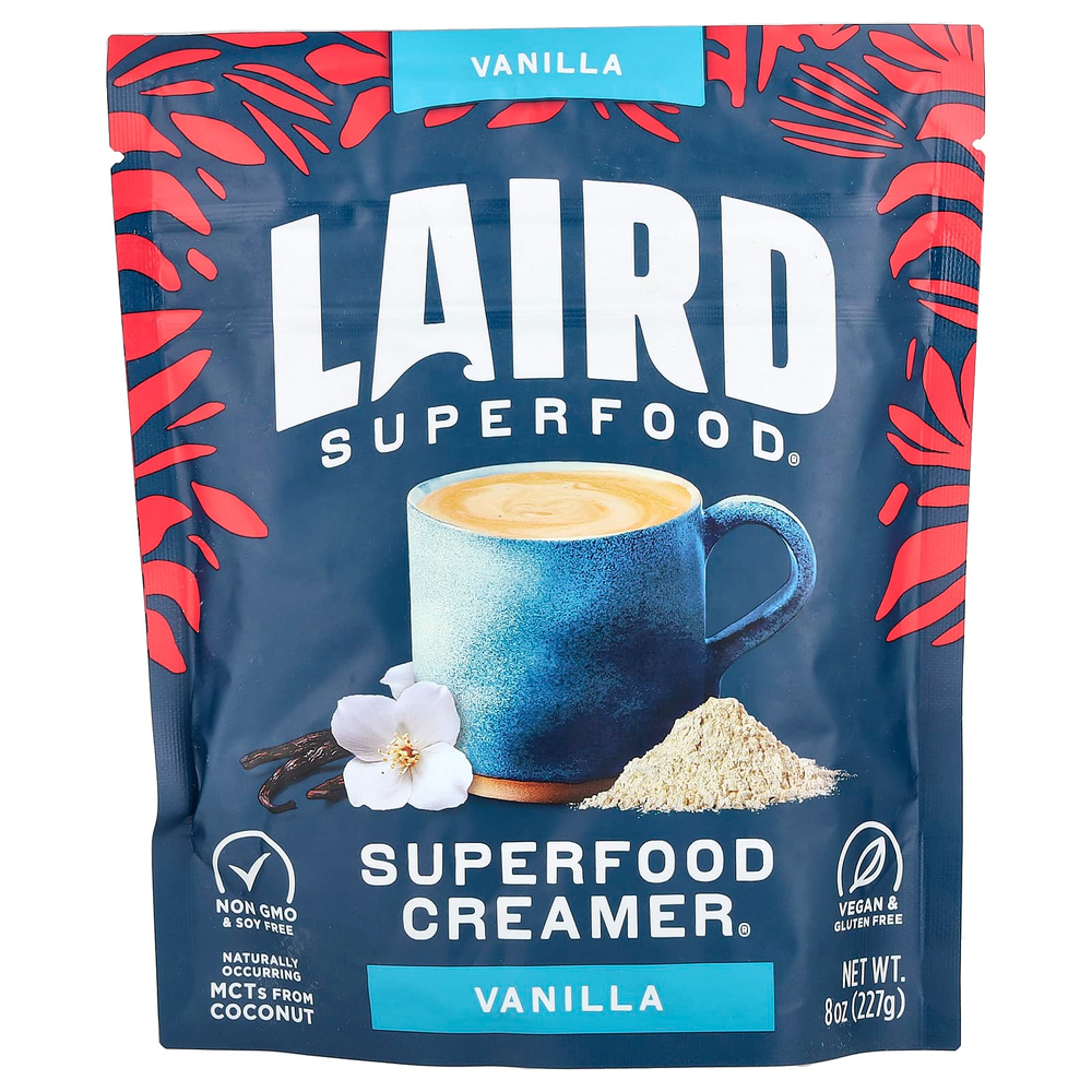 Laird Superfood, Superfood Creamer®, ваниль, 227 г (8 унций)