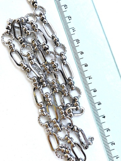 0496-р Цепь "Круг и овал", родирование