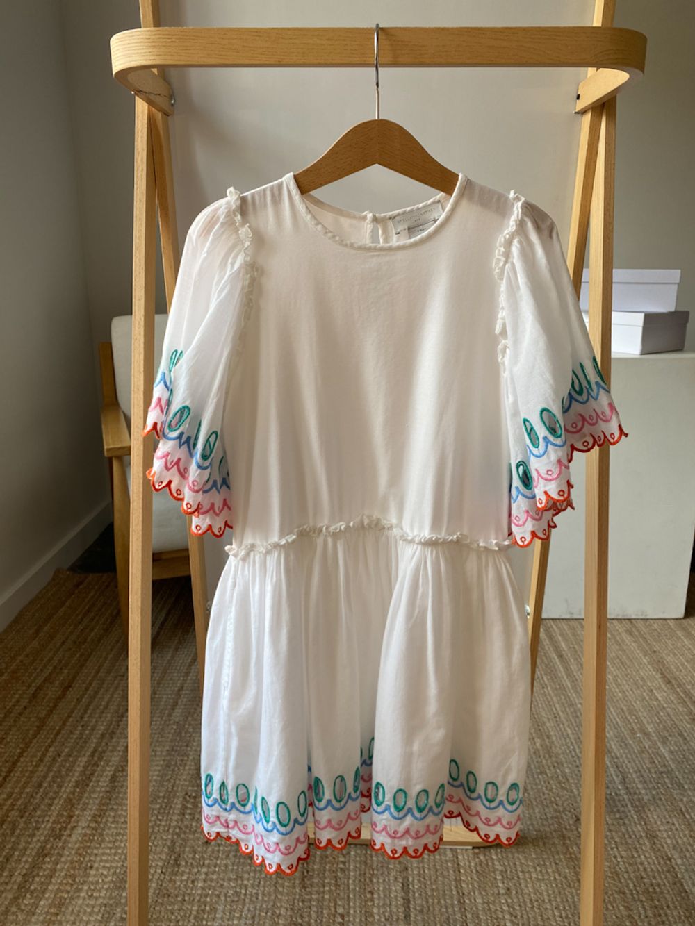 Хлопковое платье  Stella Mccartney, 116