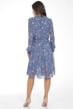 Платье Очарование шифона (блу) Diolche