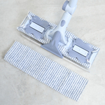 Швабра для пола с насадкой из микрофибры, 8*30*120см, металлический черенок