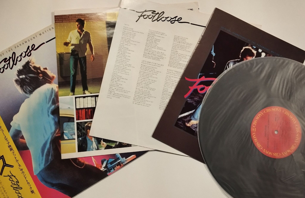 Винтажная виниловая пластинка LP Footloose (Motion Picture Soundtrack) (Bonnie Tyler Holding Out For A Hero) (Japan 1984)