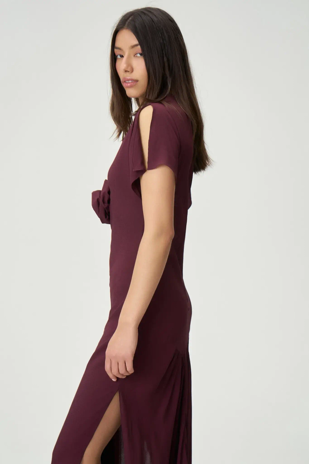 Платье Во имя Розы винное