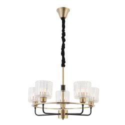 Люстра Rivoli Maria 1026-205 5 х Е27 40 Вт хрусталь классика | Rivoli