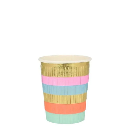 Стаканы с бахромой «Цирк» 8 шт.