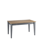 стол обеденный «Форест»/«Сканди» 140-79х77 со вставкой серый 7046/антик