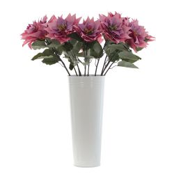 GAEM Цветок искусственный "Пуансеттия", L18 W18 H85 см
