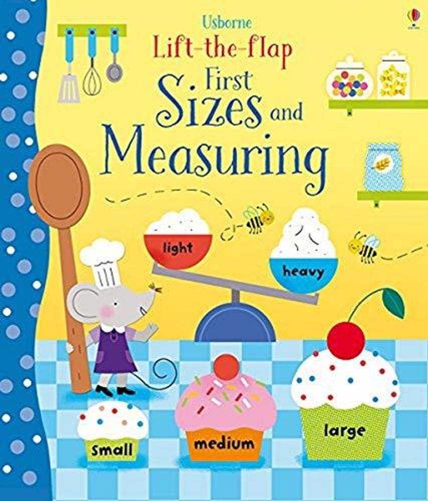 Lift-the-Flap Sizes &amp; Measuring (board book)