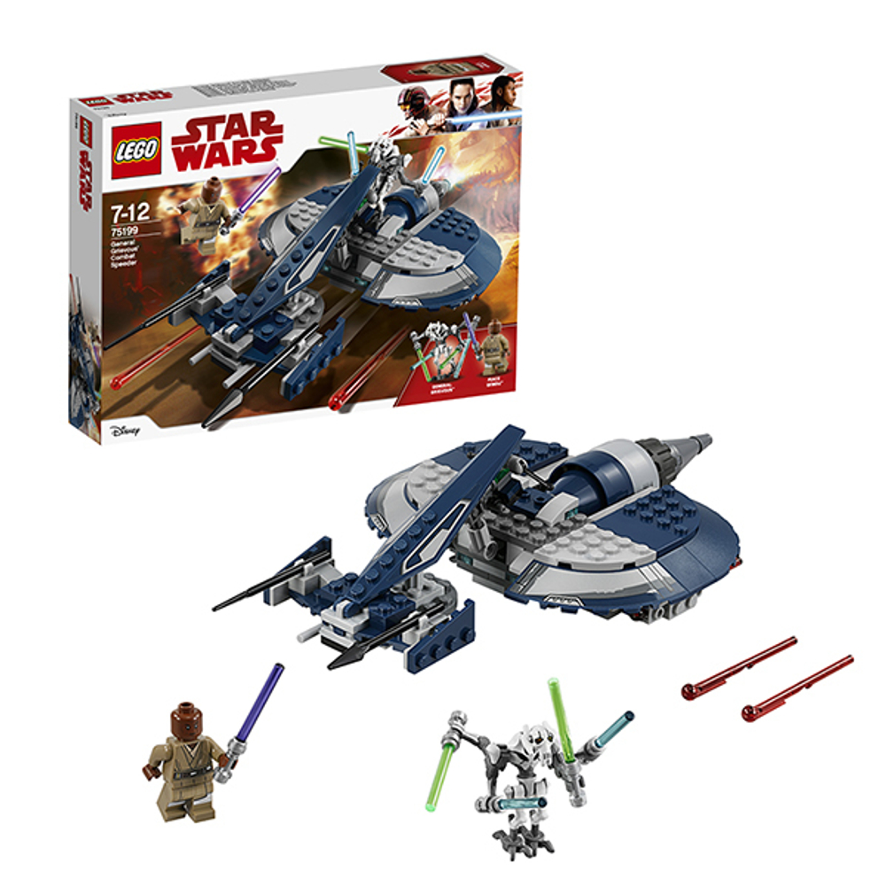 LEGO Star Wars: Боевой спидер генерала Гривуса 75199 — General Grievous' Combat Speeder — Лего Стар ворз Звёздные войны