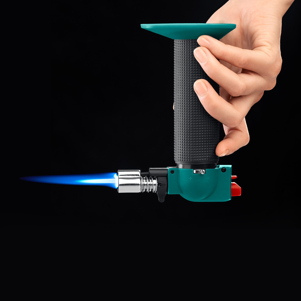 KRAFTOOL BT-25, 1100°С, автономная газовая горелка с пьезоподжигом (55507)