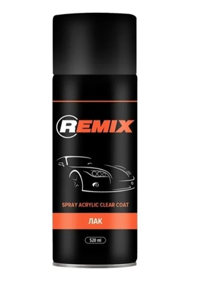 Однокомпонентынй лак REMIX 1К 520 мл, аэрозоль