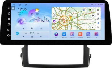 Магнитола для KIA Sorento 1 2006-2011 - FarCar монитор 12.3" 2K QLED на Android 14, TS10, CarPlay, 4G SIM-слот