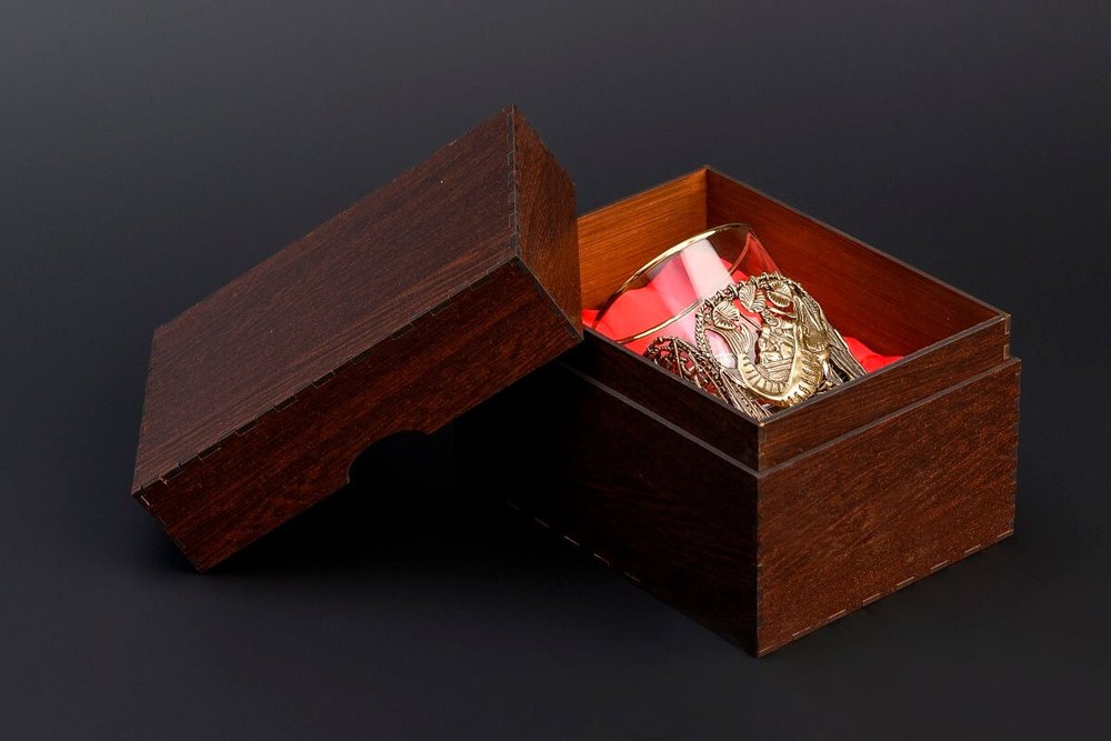 Стакан для виски "Охота"