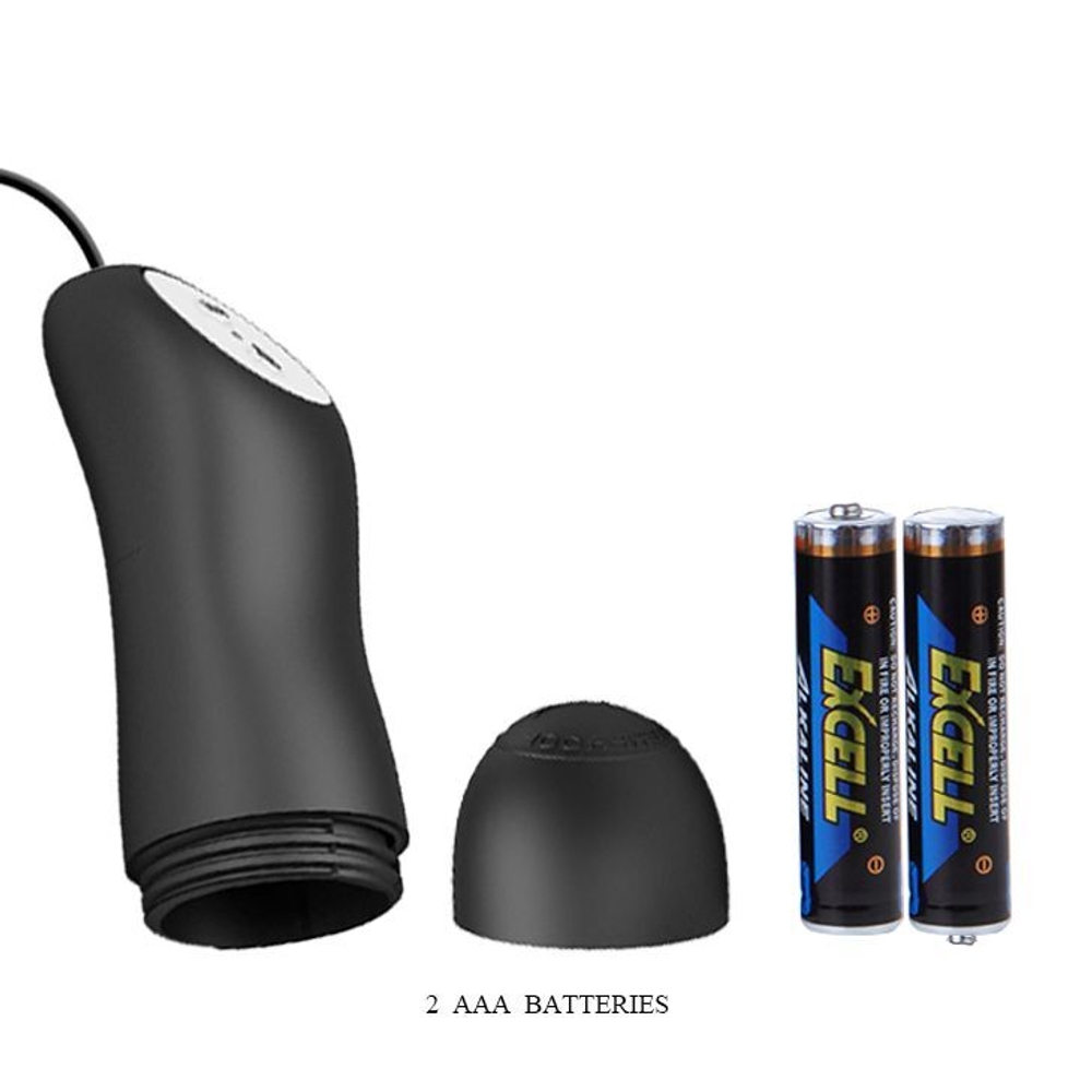 Черный проводной набор с электростимуляцией: виброяйцо и вибропуля (Цвет: черный)