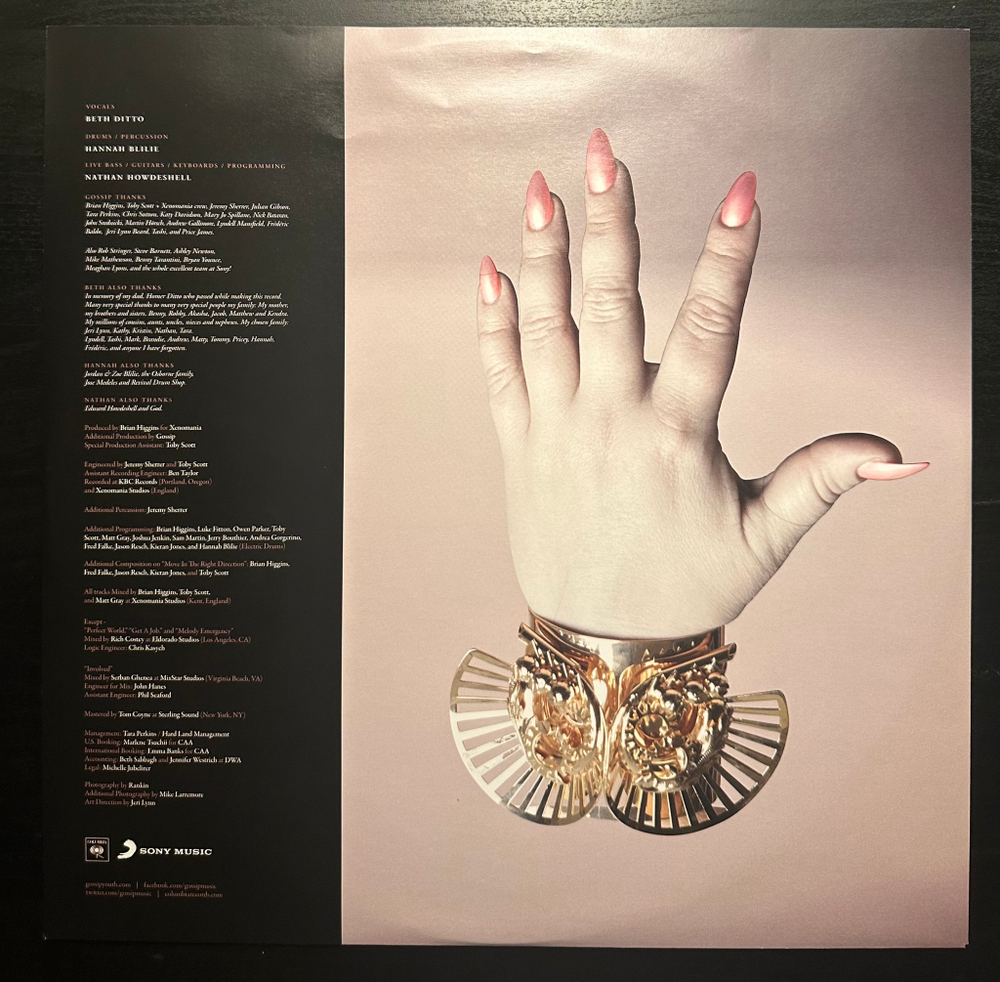 Gossip - A Joyful Noise (Европа 2012г.)