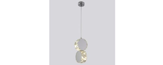 Подвесной светильник 2*G4 BESO SP2 хром Crystal Lux.