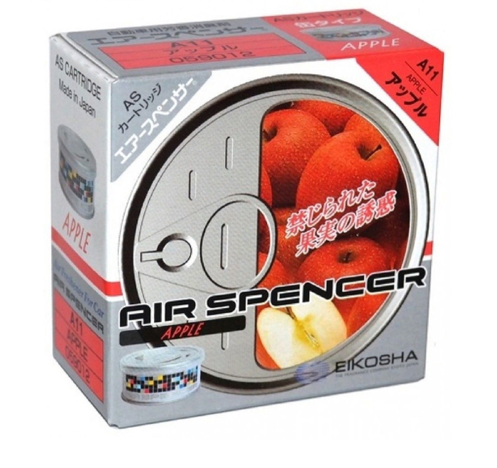 Автомобильные ароматизаторы воздуха меловой Eikosha Air Spencer  - APPLE  А11