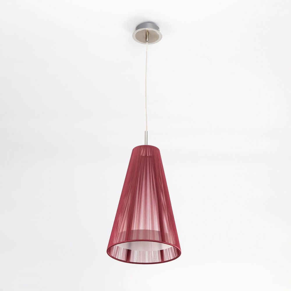 Citilux LOUIS CL936002 Подвесной светильник с абажуром Бордовый