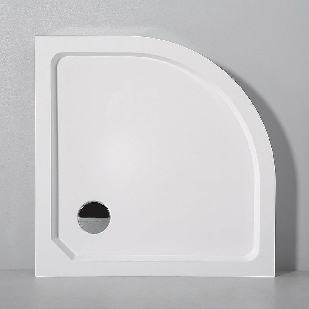 Душевой поддон из стеклокомпозита Cezares Tray SMC 80x80 TRAY-SMC-R-80-550-150-W Белый