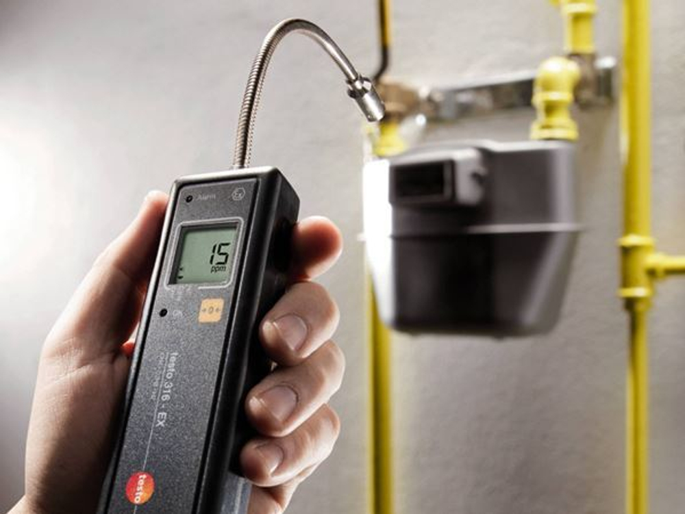 Детектор утечек газов Testo 316-ЕХ во взрывозащищенном исполнении