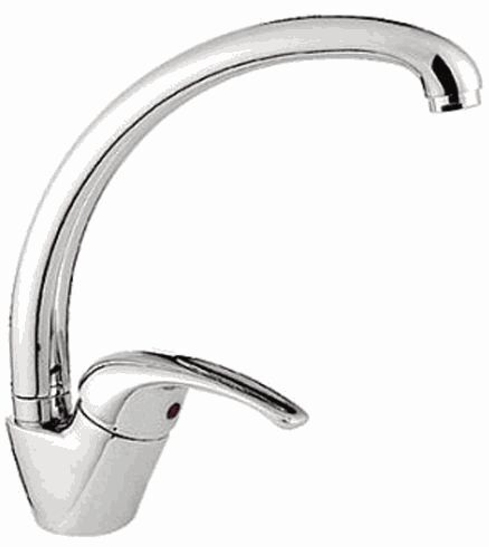 смеситель кухня LEDEME картридж д.40мм L4129-B