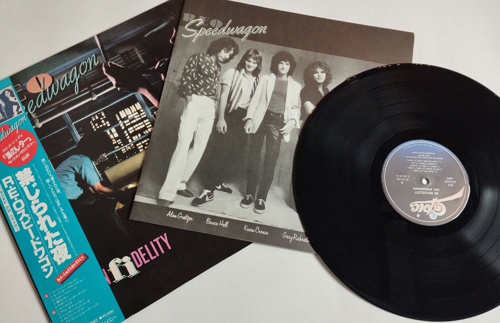 Винтажная виниловая пластинка LP REO Speedwagon Hi Infidelity (Japan 1980) (Obi)