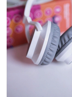 Накладные Bluetooth наушники More choice HW22 white grey