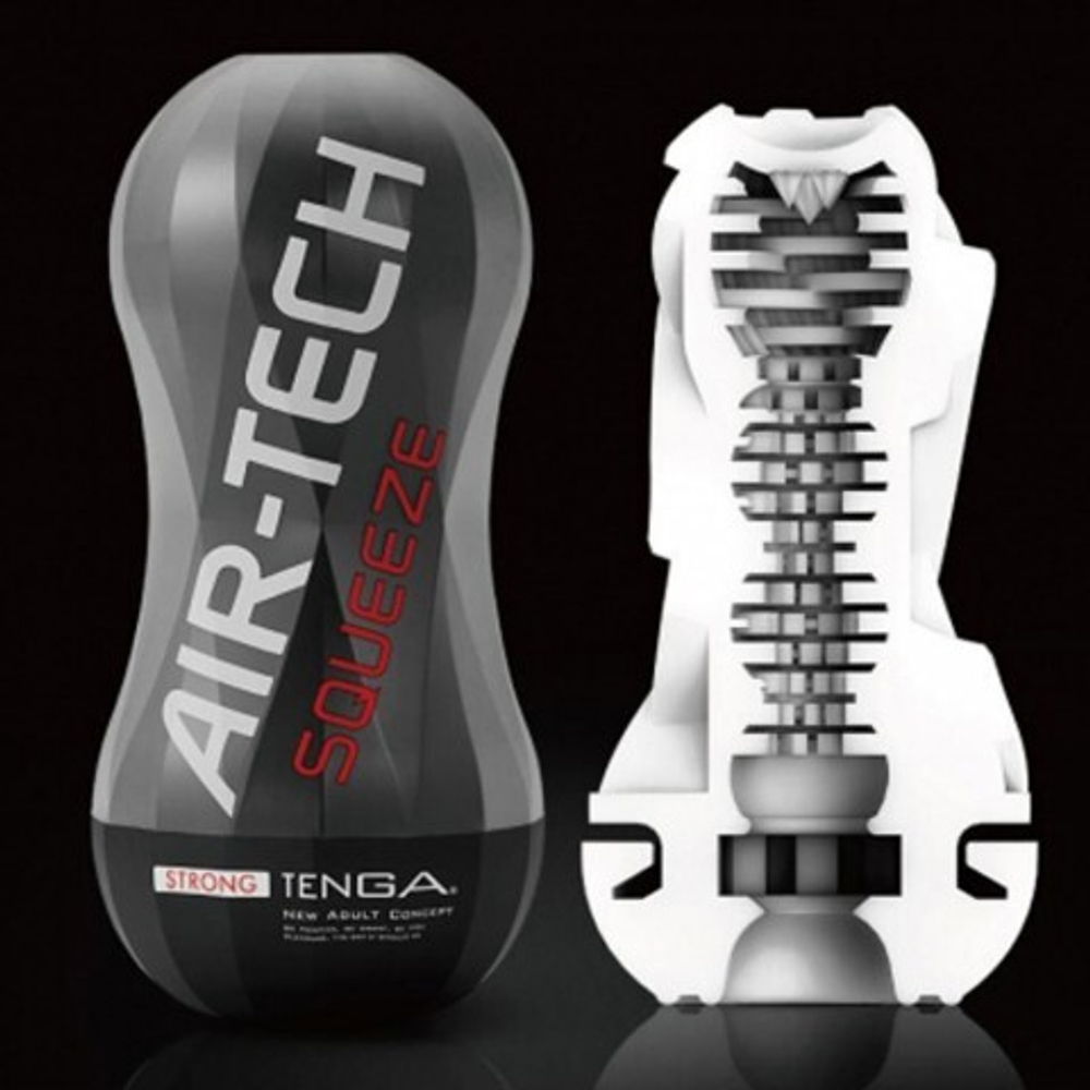 Многоразовый стимулятор Strong TENGA Air-Tech Squeeze