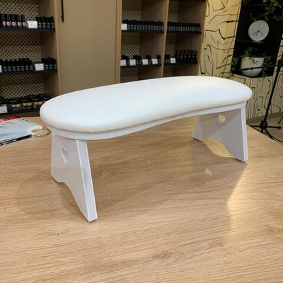 Подставка для рук белая